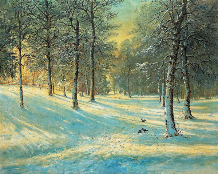  伊凡·伊凡诺维奇·希施金 Ivan I. Shishkin ——林中雪景
